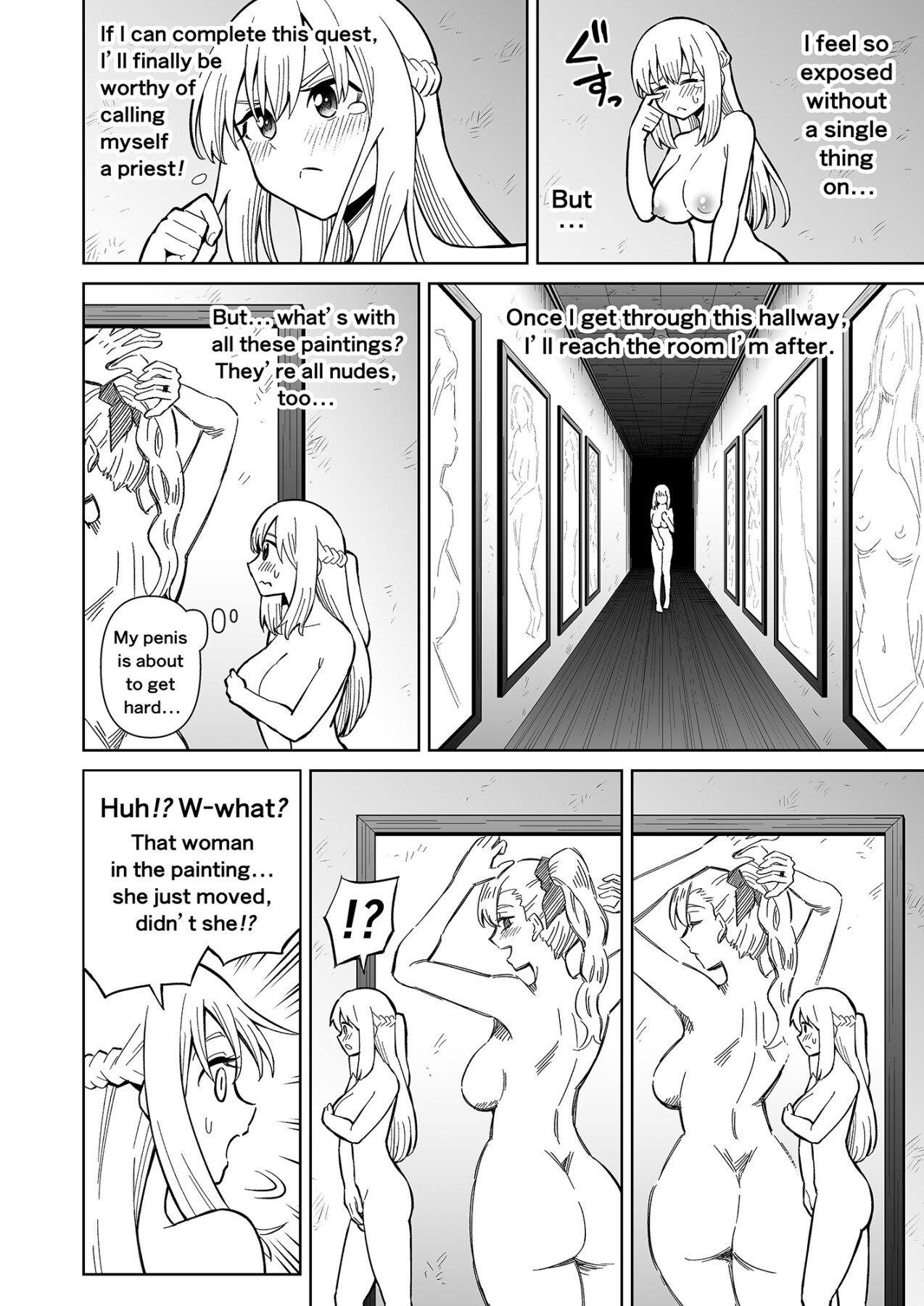 Hentai Manga Comic-Futanari Priest Clarice and Phantom Masion-Read-31